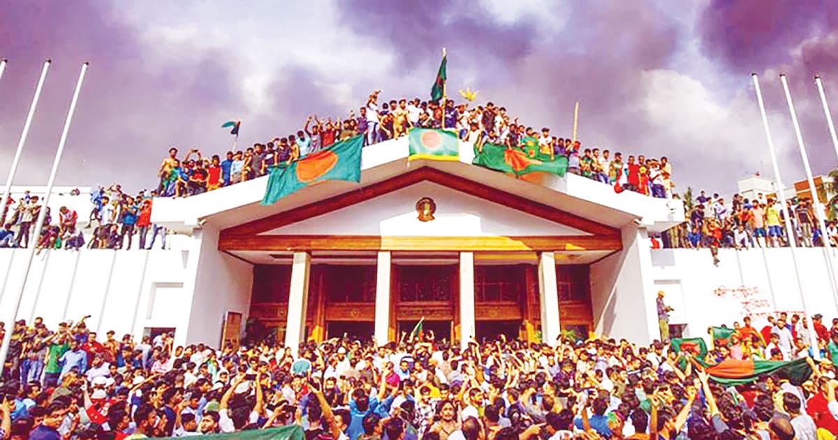 যেভাবে হাসিনার পতন