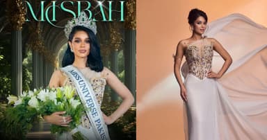 মিসবাহ আরশাদ জিতলেন মিস ইউনিভার্স পাকিস্তান মুকুট