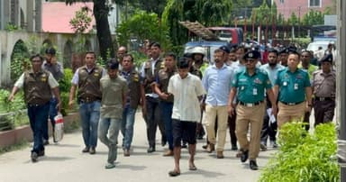দুই আসামির ডোপ টেস্টে মাদকের উপস্থিতি মেলেনি: পুলিশ