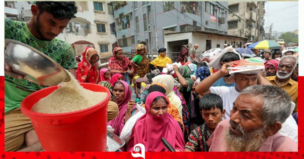 ১৫ টাকা কেজিতে চাল পাচ্ছেন ৫৫ লাখ পরিবার