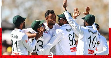 শরিফুলের ছোবলে ৮ উইকেট হারাল অস্ট্রেলিয়া