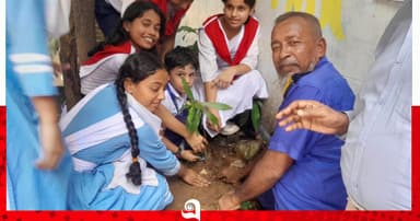 মিরপুরের ডক্টর শহীদুল্লাহ স্কুল ও কলেজে খেলাঘরের বৃক্ষরোপণ