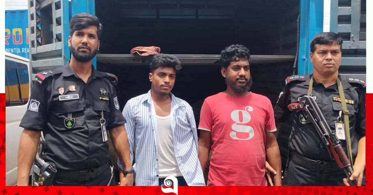 গাজীপুরে বিদেশি মদসহ দুইজন গ্রেপ্তার