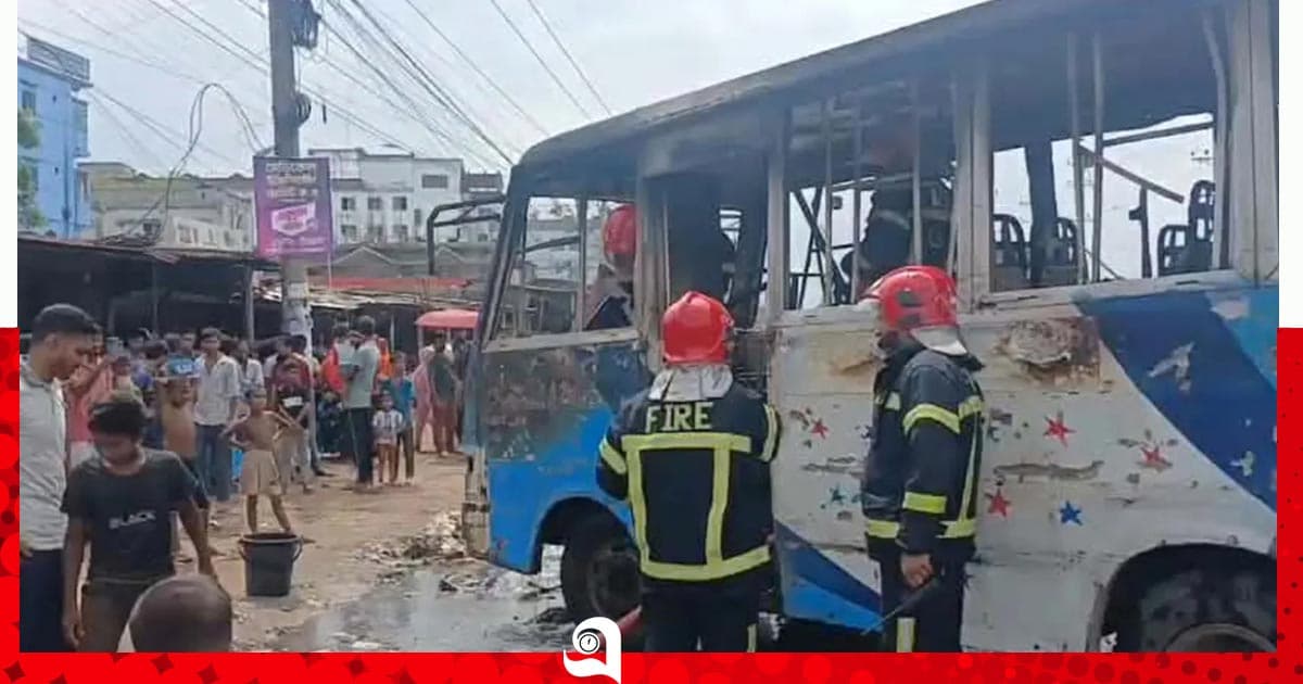 বাস চাপায় পোশাক শ্রমিক নিহত, সহকর্মীদের বিক্ষোভ