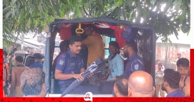 শর্ত লঙ্ঘন করে পাথর উত্তোলন, আটক ৮