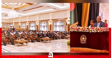 রাষ্ট্রীয় দায়িত্বপালনে সম্পূর্ণভাবে দলনিরপেক্ষভাবে কাজ করব: রাষ্ট্রপতি
