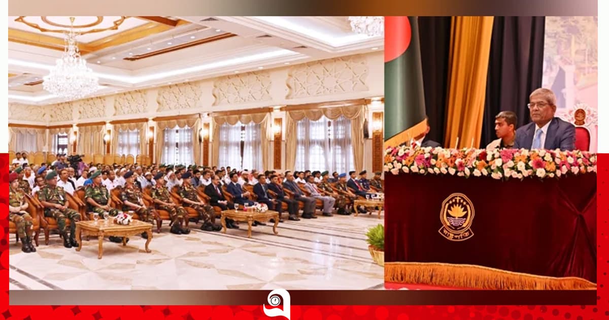 রাষ্ট্রীয় দায়িত্বপালনে সম্পূর্ণভাবে দলনিরপেক্ষভাবে কাজ করব: রাষ্ট্রপতি