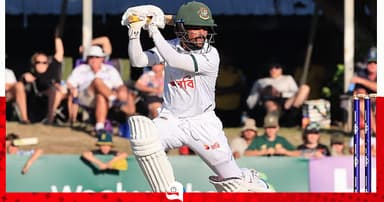 বাংলাদেশের দাপটে ব্যাকফুটে অস্ট্রেলিয়া