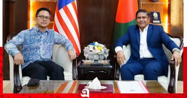 প্রতিরক্ষা উপদেষ্টার সঙ্গে মালয়েশিয়ার হাইকমিশনারের সাক্ষাৎ