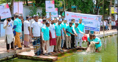 ত্রিশালে জাতীয় মৎস্য পক্ষ পালিত