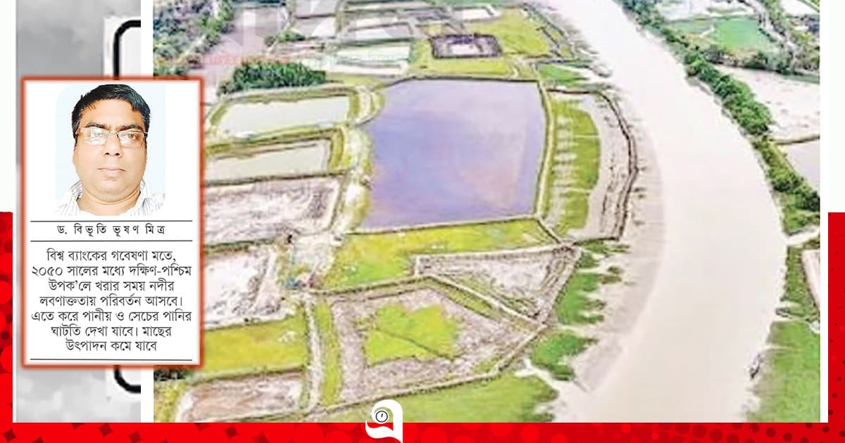 দক্ষিণাঞ্চলে লবণাক্ততা: হুমকির মুখে খাদ্য নিরাপত্তা
