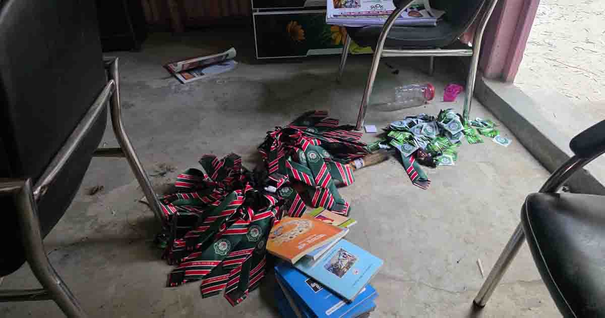 রূপগঞ্জে বিদ্যালয়ের অফিসে টাকা ও নথি লুট