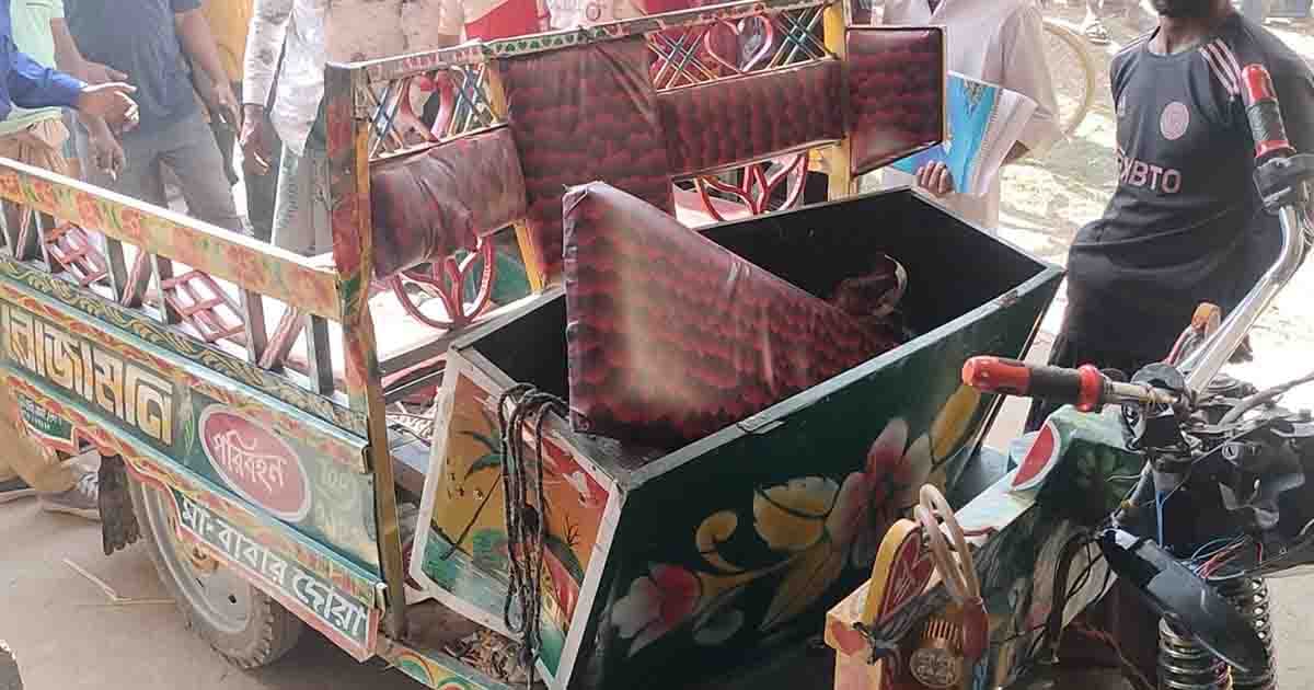 গোবিন্দগঞ্জে কার্গোবাহী ট্রাকের চাপায় ইজিবাইক চালক নিহত