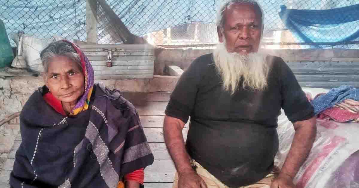 অন্যের খামারেই ঠাঁই: বৃদ্ধ দম্পতির নীরব বেঁচে থাকার লড়াই