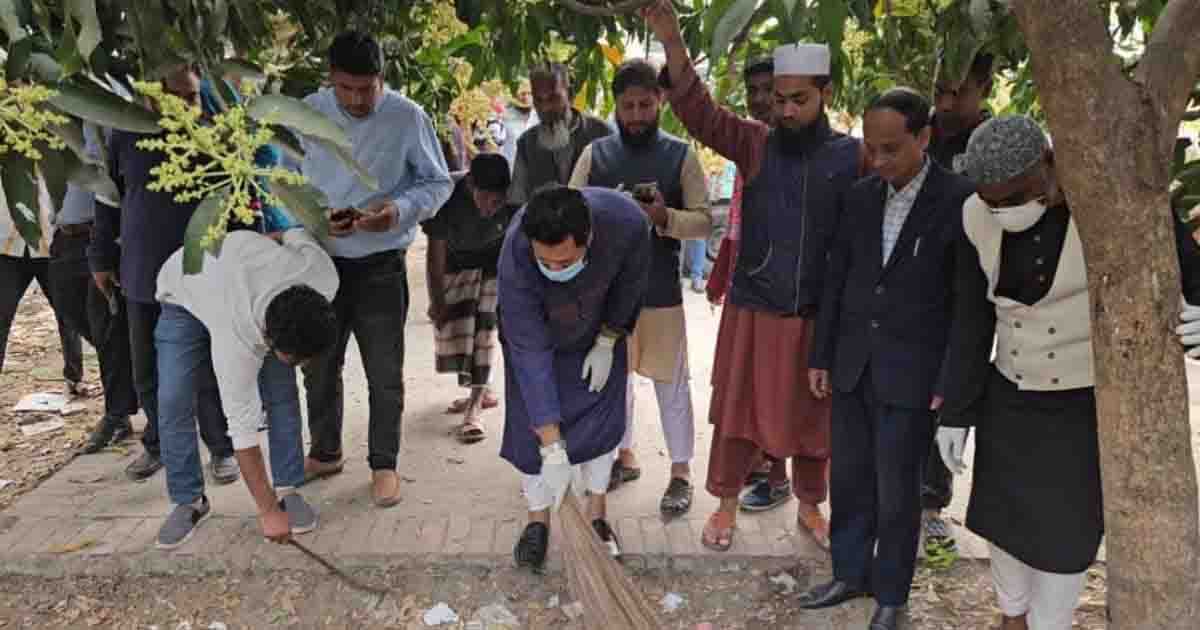 বাগেরহাটে মাসব্যাপী পরিষ্কার-পরিচ্ছন্নতা কর্মসূচির উদ্বোধন