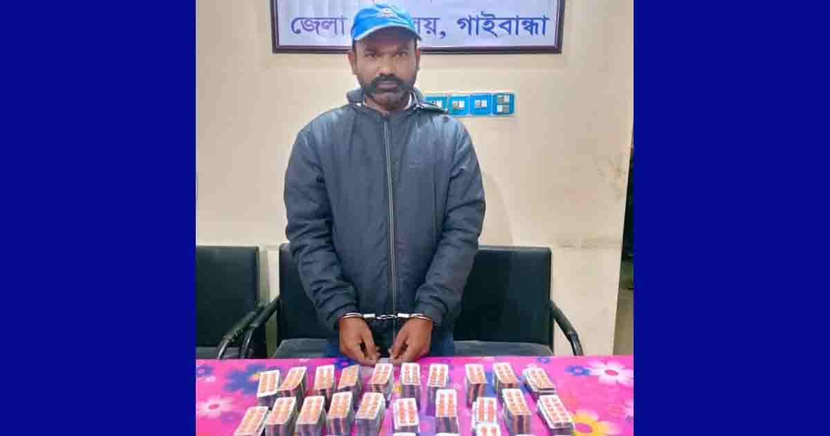 গোবিন্দগঞ্জে টাপেন্টাডল ট্যাবলেটসহ গ্রেফতার ১