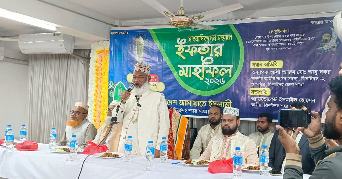 ঝিনাইদহে কোনো দুর্নীতি, অনিয়ম সহ্য করা হবে না: আলী আজম এমপি