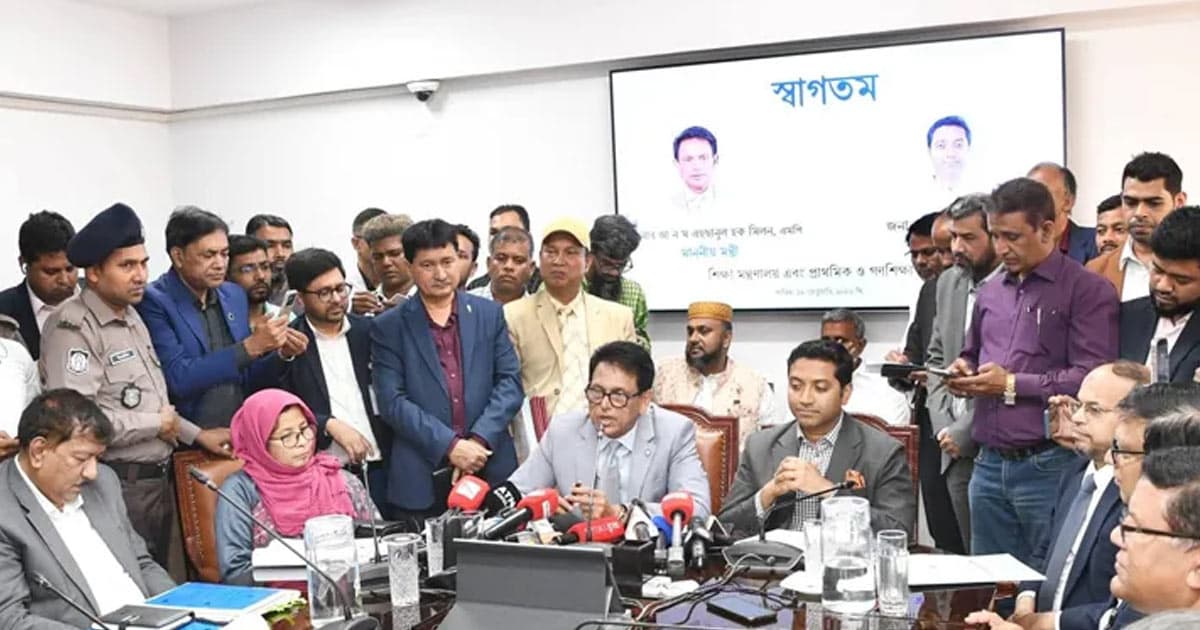 ব্যাকডেটেড শিক্ষাব্যবস্থা নিয়ে এগোনো সম্ভব নয়: শিক্ষামন্ত্রী