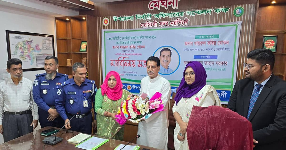 চাঁদাবাজ, মাদক, সন্ত্রাস ও দুর্নীতি কঠোর হাতে দমন করা হবে: খায়রুল কবির খোকন এমপি