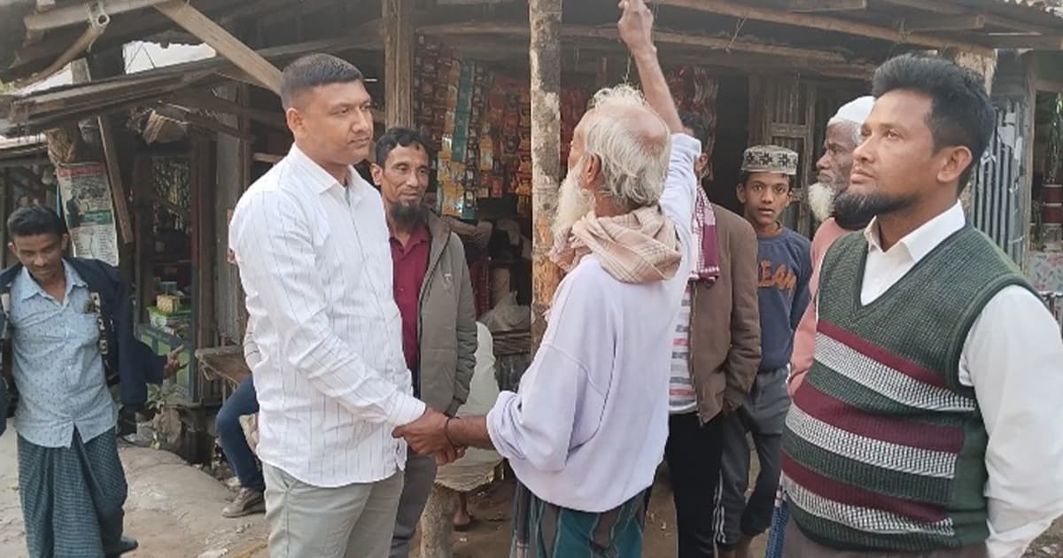 ভোলায় নবনির্বাচিত সংসদ সদস্যর পক্ষে শুভেচ্ছা বিনিময়