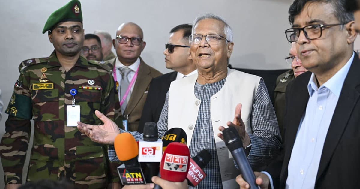 দেশের জনগণের প্রতি আন্তরিক অভিনন্দন ও কৃতজ্ঞতা: প্রধান উপদেষ্টা