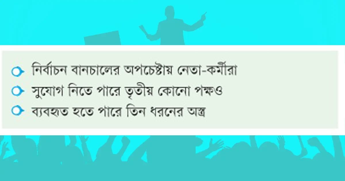 ভোট উৎসবে শঙ্কা আওয়ামী লীগ!