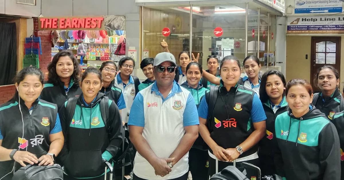 এশিয়া কাপ খেলতে দেশ ছাড়ল টাইগ্রেসরা