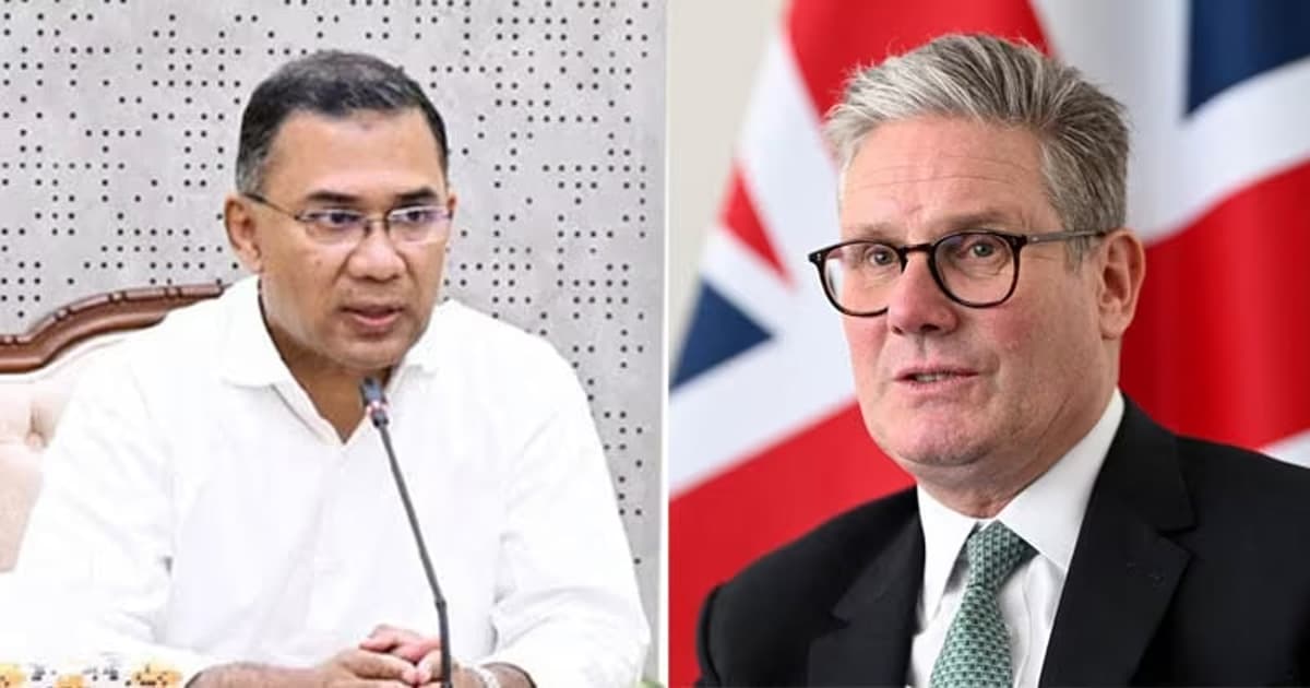 প্রধানমন্ত্রী তারেক রহমানকে যুক্তরাজ্যের প্রধানমন্ত্রীর অভিনন্দন