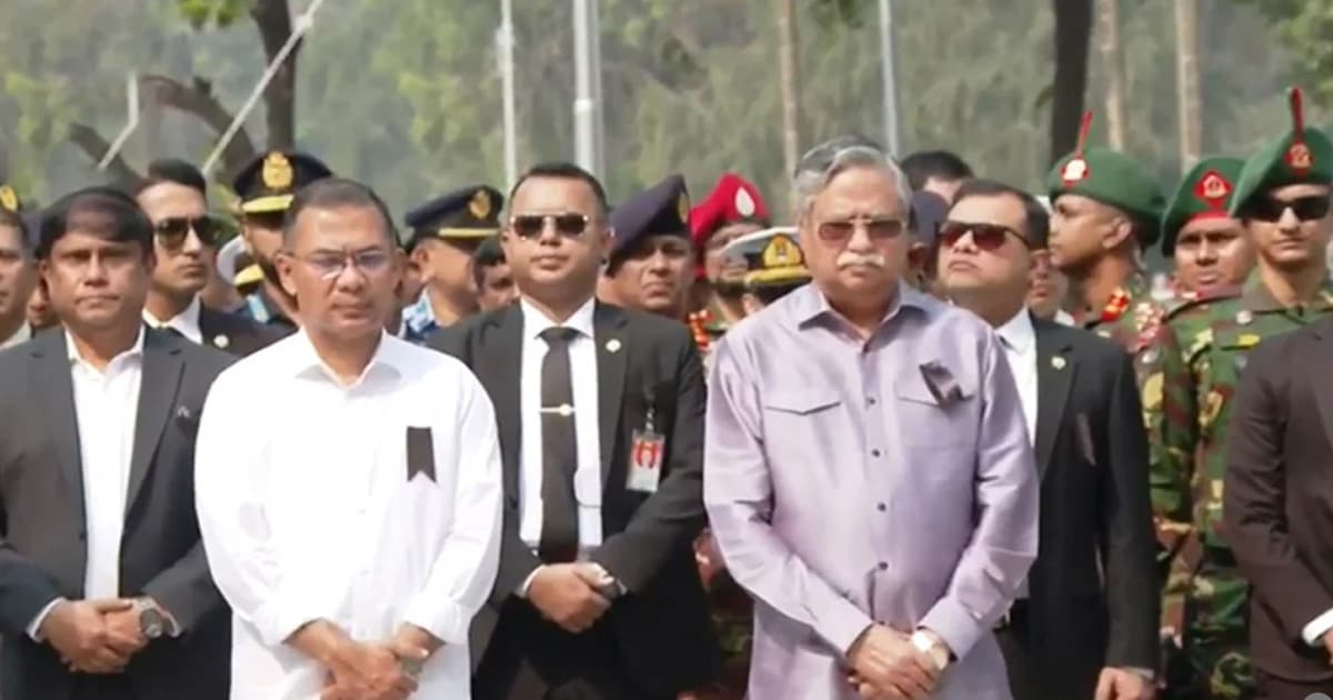 বনানী সামরিক কবরস্থানে রাষ্ট্রপতি-প্রধানমন্ত্রীর শ্রদ্ধা