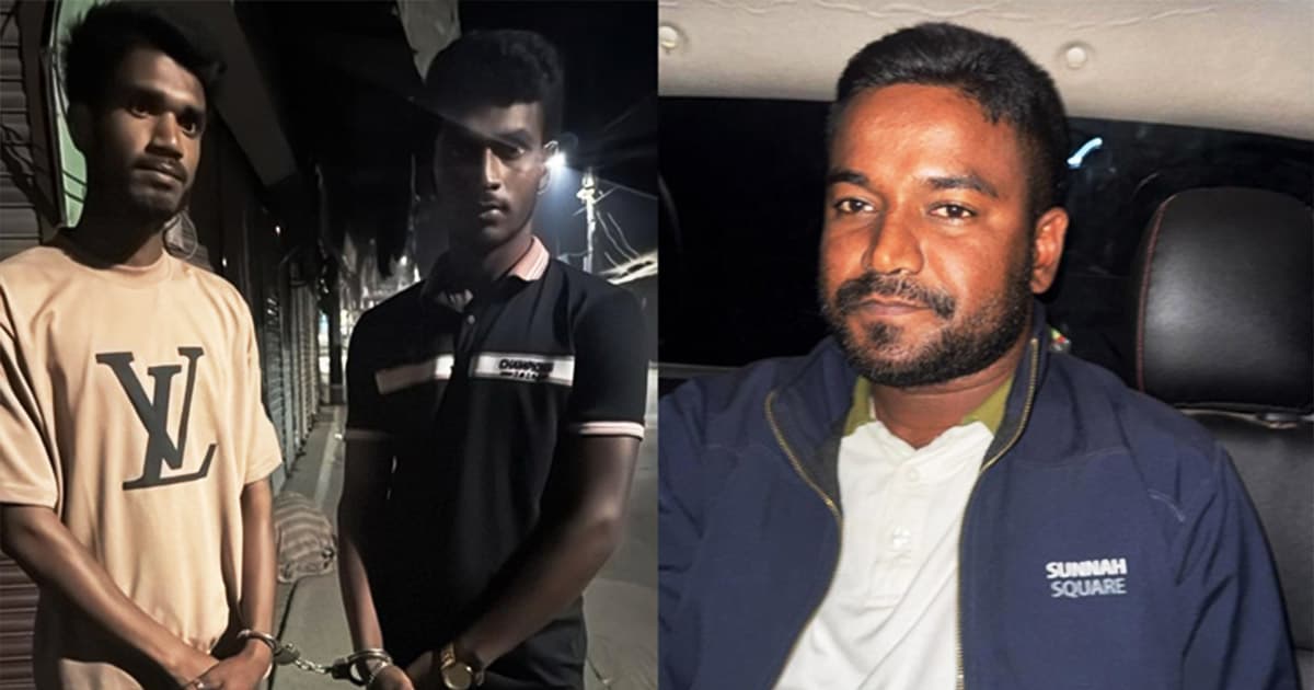 শরীয়তপুরে চাঁদাবাজ চক্রের মূলহোতাসহ গ্রেপ্তার ৩