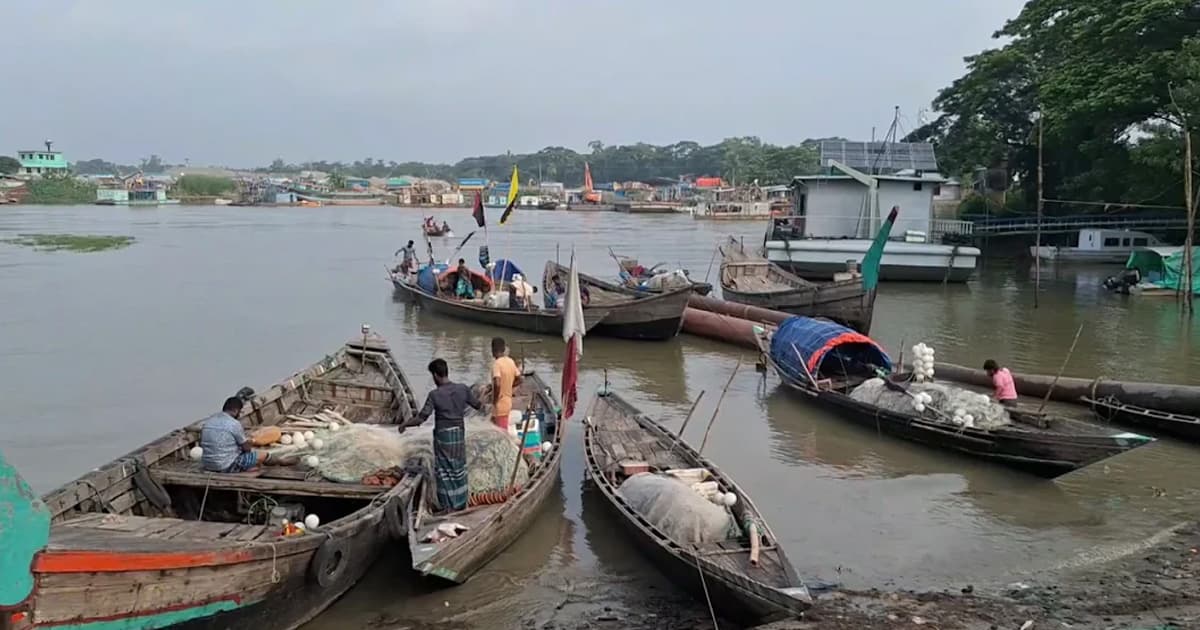 মেঘনায় দুই মাস ইলিশ ধরা বন্ধ