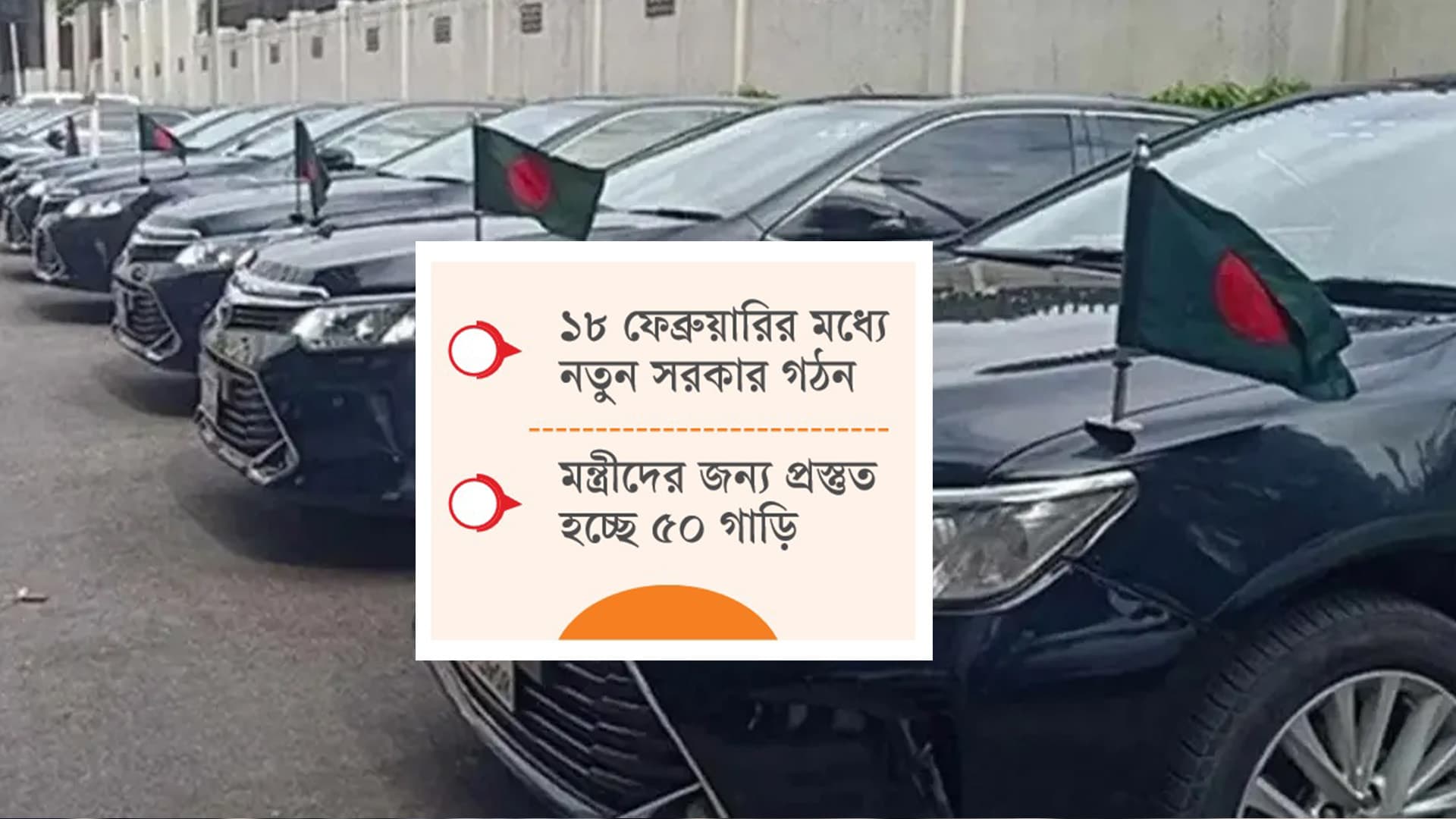 মন্ত্রীদের বরণের আয়োজন, উপদেষ্টাদের বিদায় প্রস্তুতি