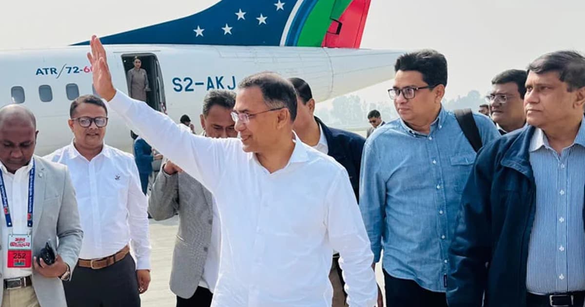 ঠাকুরগাঁওয়ে জনসভায় তারেক রহমান