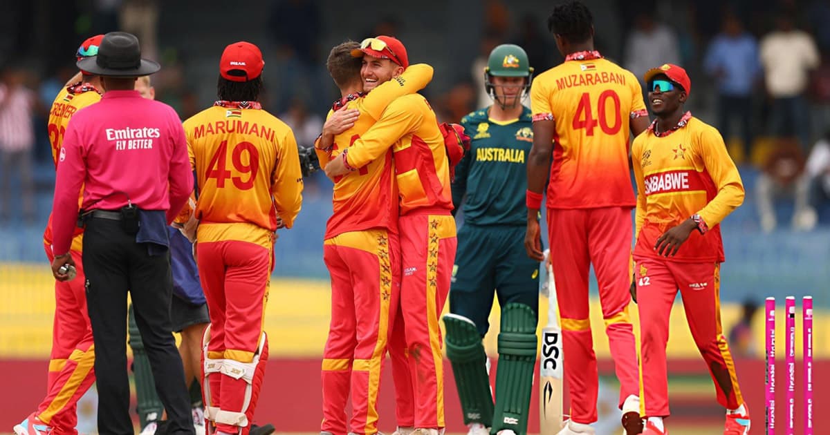 ছন্দে থাকা অস্ট্রেলিয়াকে হারাল জিম্বাবুয়ে