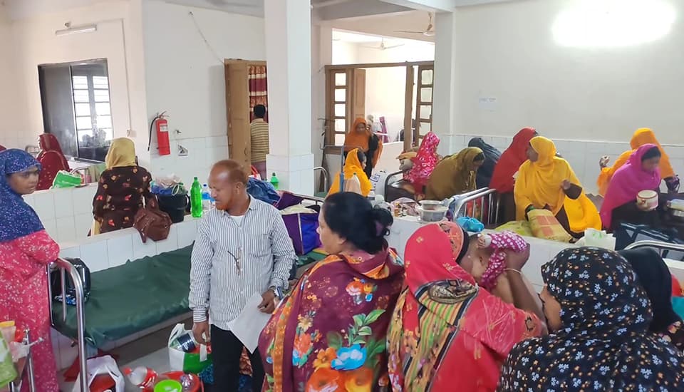 চুয়াডাঙ্গায় তীব্র শীতে বেড়েছে শীতজনিত রোগীর সংখ্যা