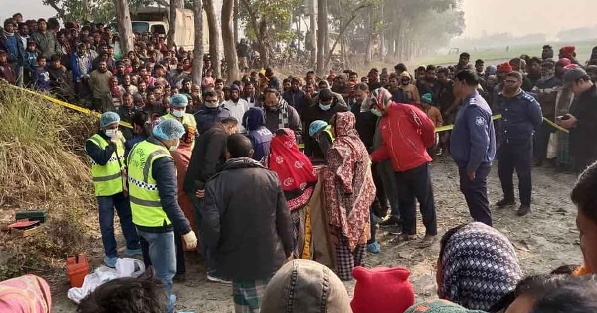 রংপুরে নারীর বস্তাবন্দি মরদেহ উদ্ধার