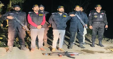 মুরাদনগর হাইওয়ে থেকে অস্ত্র উদ্ধার