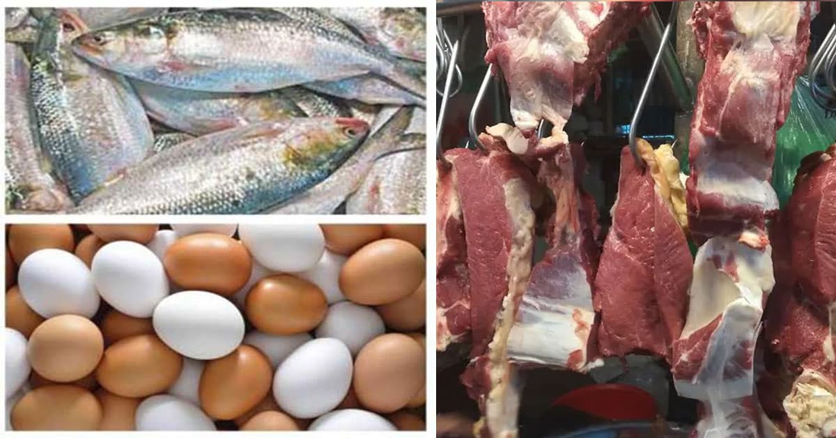 কমেছে ডিমের দাম, মাংসের বাজারে পরিবর্তন নেই