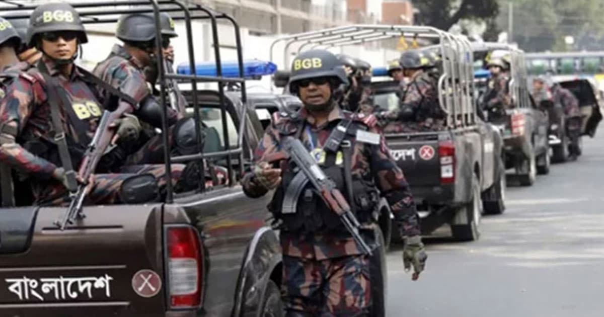 নির্বাচনে মাঠে থাকবে ৩৭ হাজার বিজিবি সদস্য