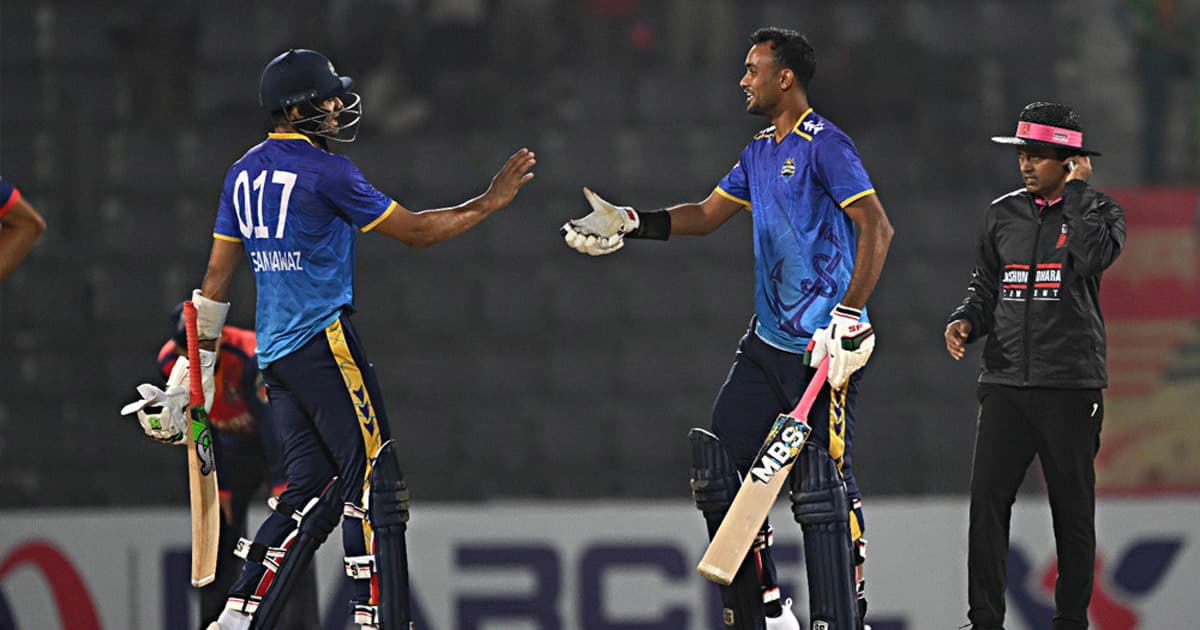 শেষ ওভারে চট্টগ্রামের রোমাঞ্চকর জয়