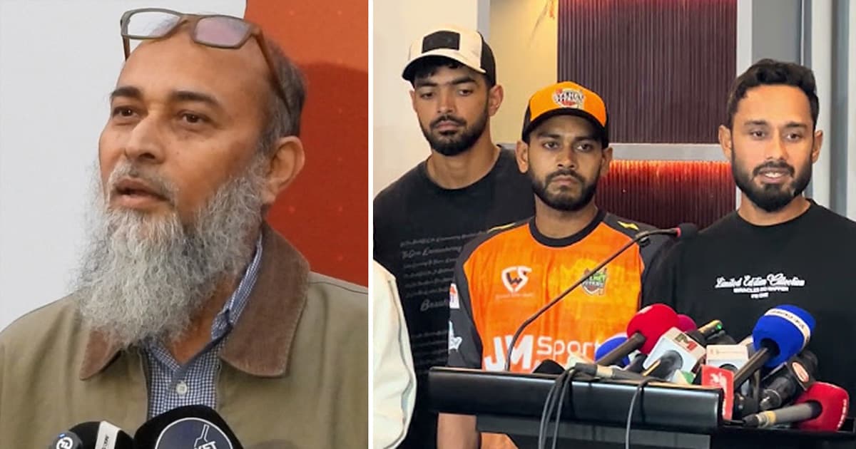 এখনও পদত্যাগ করেননি নাজমুল, অনড় ক্রিকেটাররা