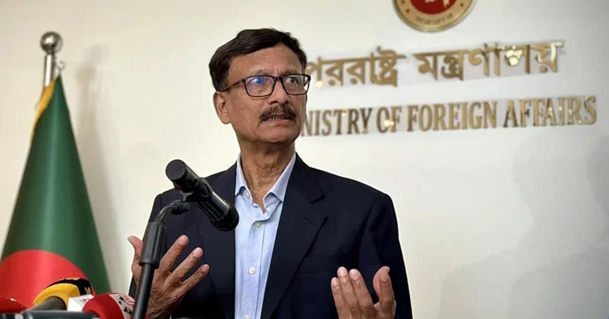 কূটনীতিকদের পরিবারের নিরাপত্তা নিয়ে কোনো শঙ্কা নেই: পররাষ্ট্র উপদেষ্টা