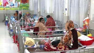 হাসপাতালে ঠান্ডাজনিত রোগীর চাপ বাড়ছে