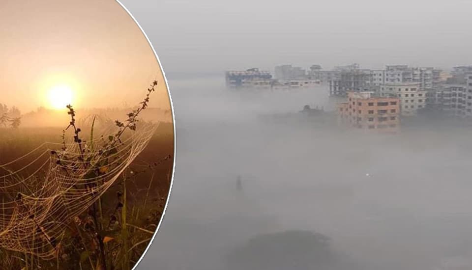 ঢাকায় শীত কমছেই না, কুয়াশা থাকবে দুপুর পর্যন্ত