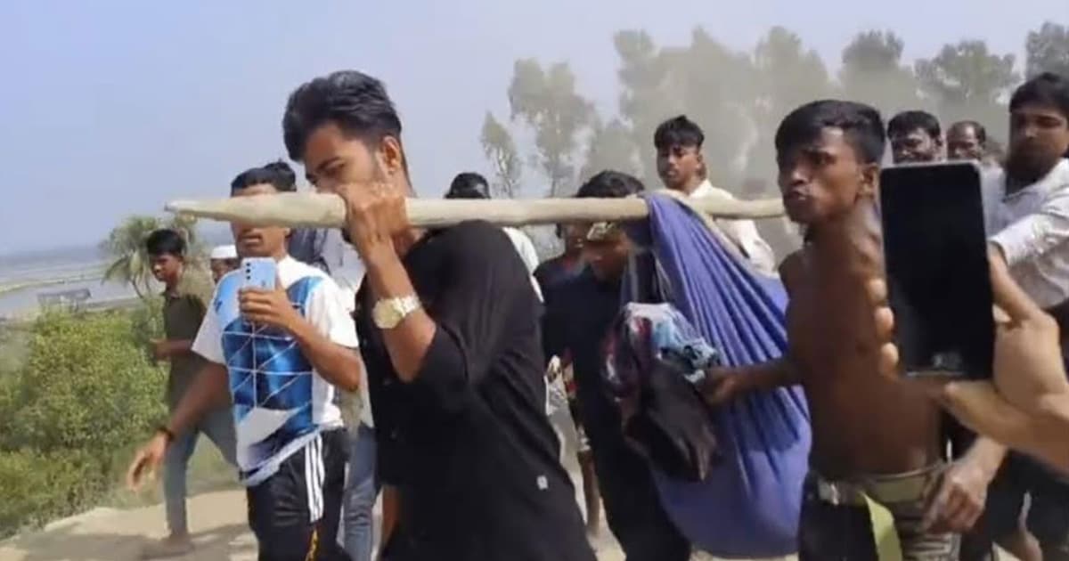 মাইন বিস্ফোরণে উড়ে গেল যুবকের পা