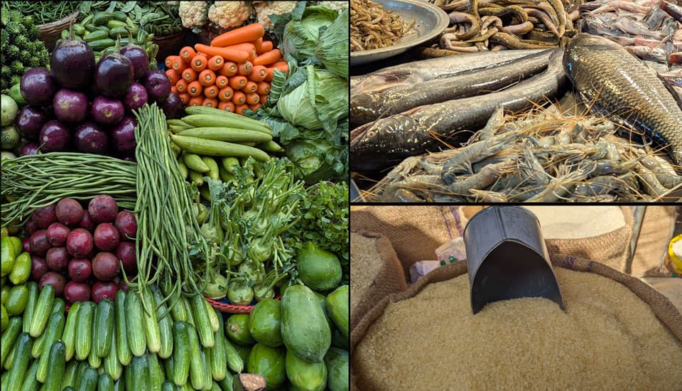 সবজির স্বস্তি ম্লান মাছ-মাংসের উত্তাপে