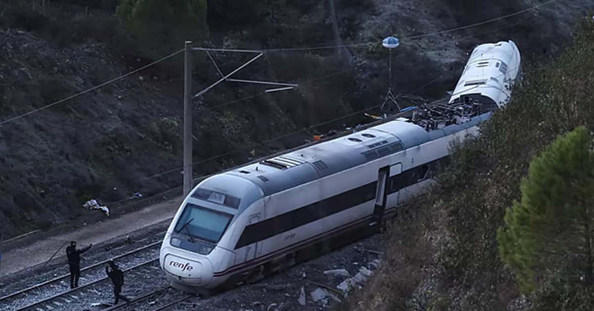 স্পেনে ট্রেন দুর্ঘটনায় নিহত বেড়ে ৩৯