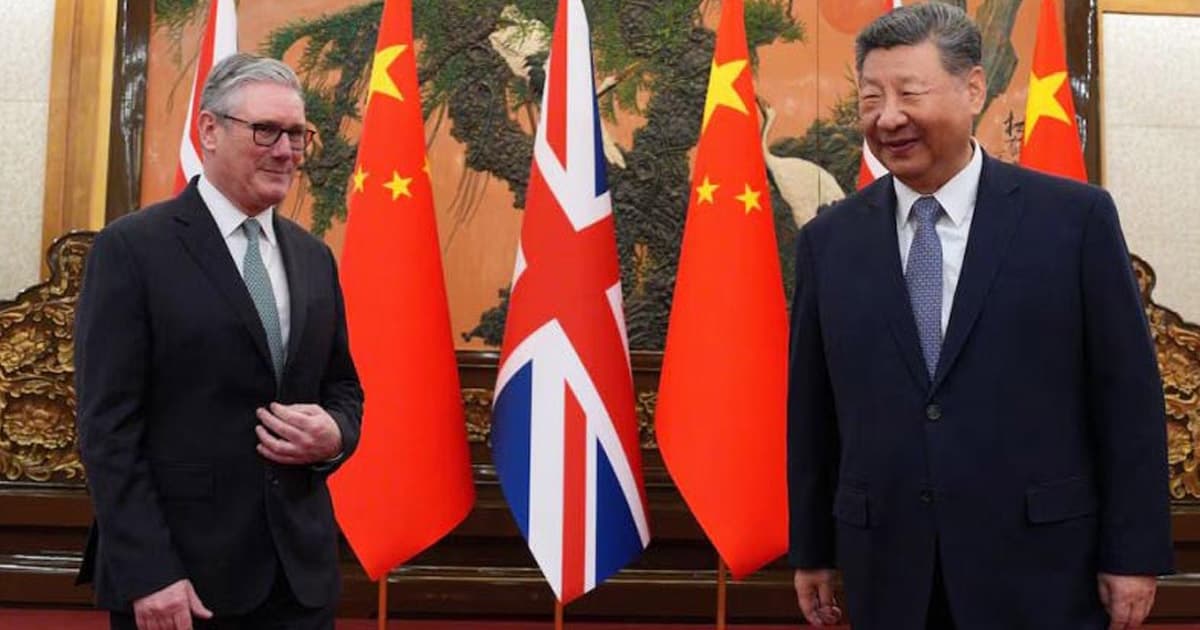 চীনের সঙ্গে দ্বিপক্ষীয় সম্পর্ক ভিন্ন উচ্চতায় নিতে চায় যুক্তরাজ্য