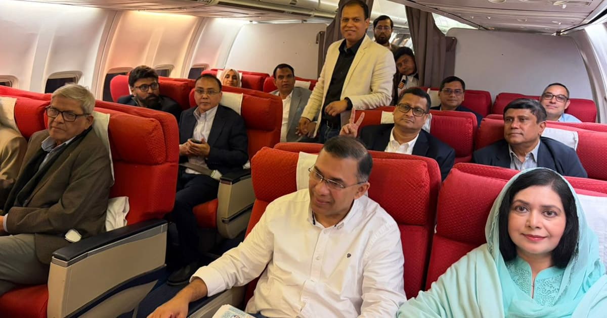 সিলেটের উদ্দেশ্যে তারেক রহমান