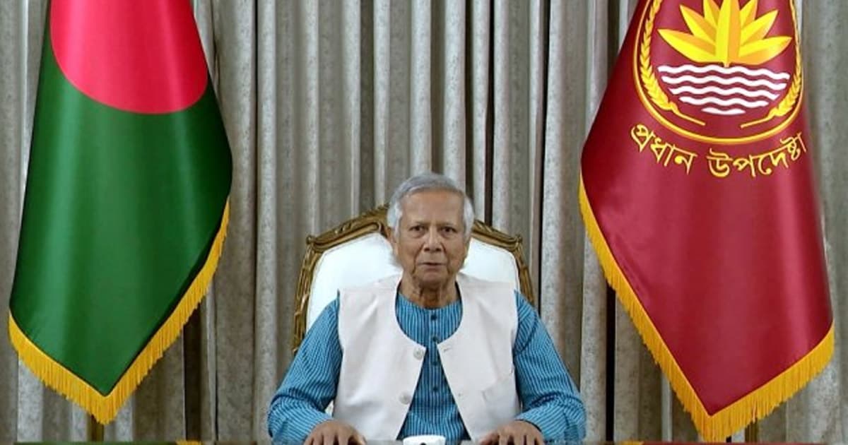 সাফ জয়ী নারী দলকে প্রধান উপদেষ্টার অভিনন্দন